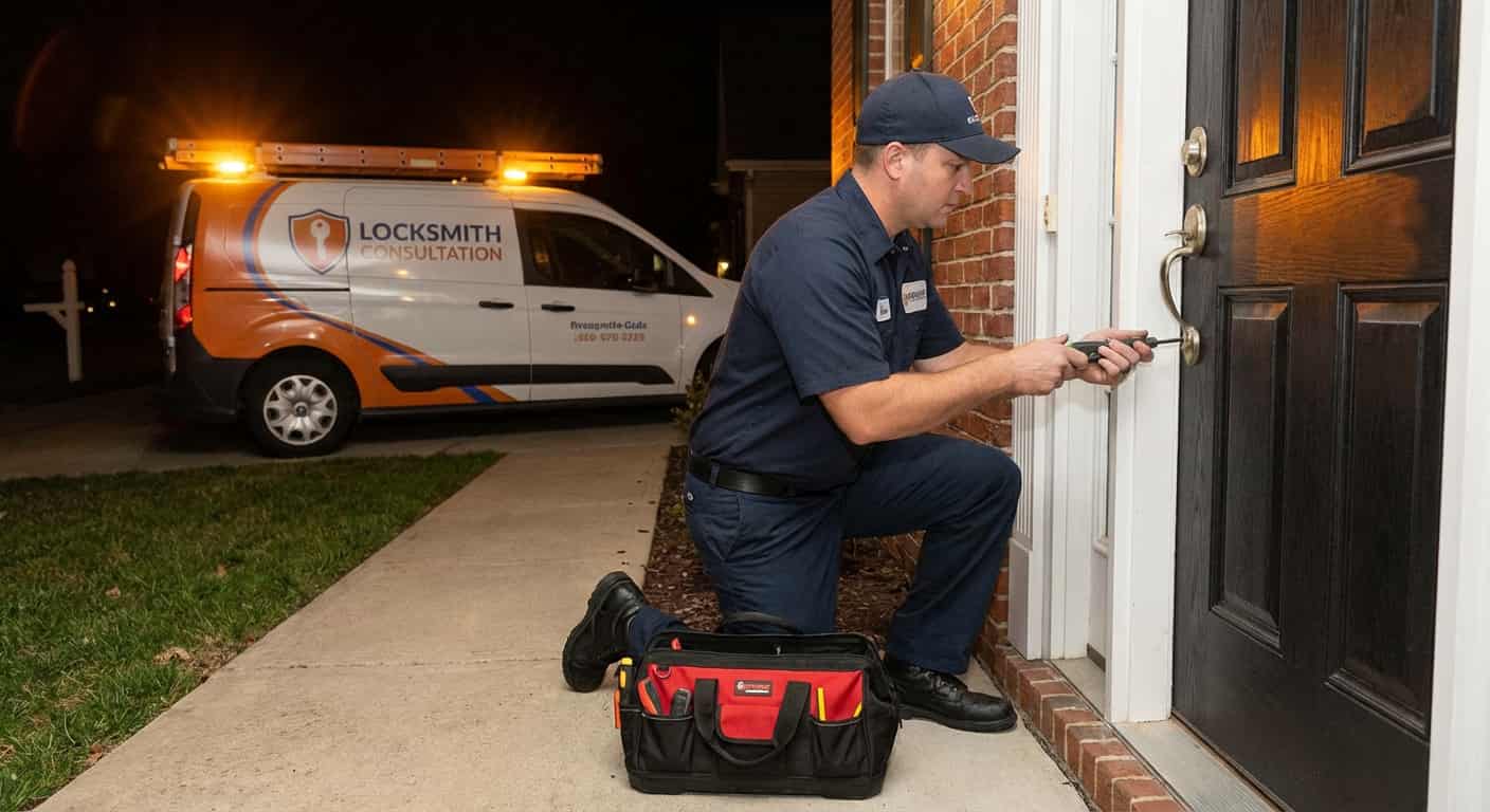 Emergency door unlock in Dubai Marina